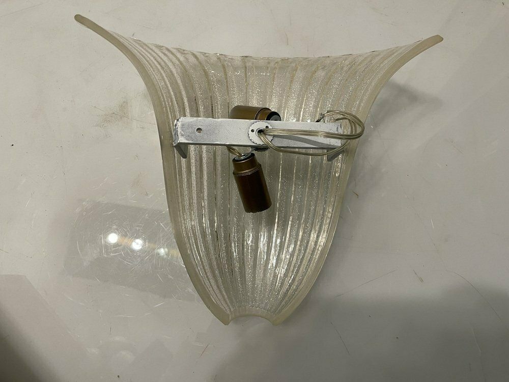 Murano Glass Sconces, 1980s, Set Of 2 photo buy