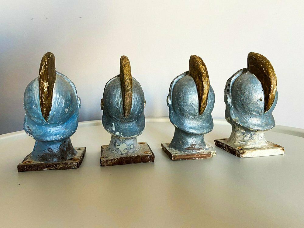 photo furniture Sicilian Puppets, Italy, 1980s, Set Of 4