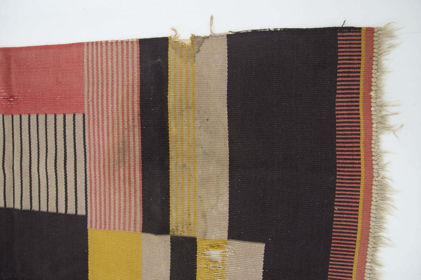 Rare Geometric Carpet By Antonin Kybal, 1948s photo vinterior