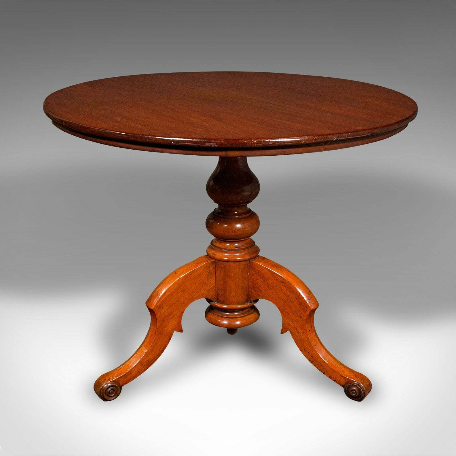 Antique Display Table, English, Walnut, Intimate Dining, 2 4 Seat, Victorian photo furniture