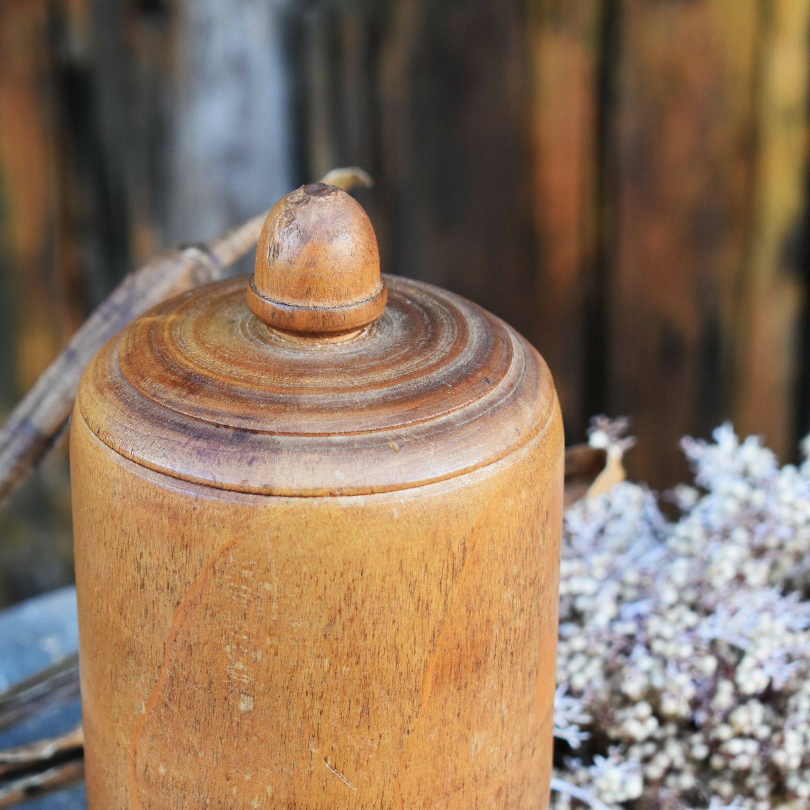 Antique 19th Century Wooden Apothecary Chemists Glass Bottle Travel Treen Case photo Home Decor