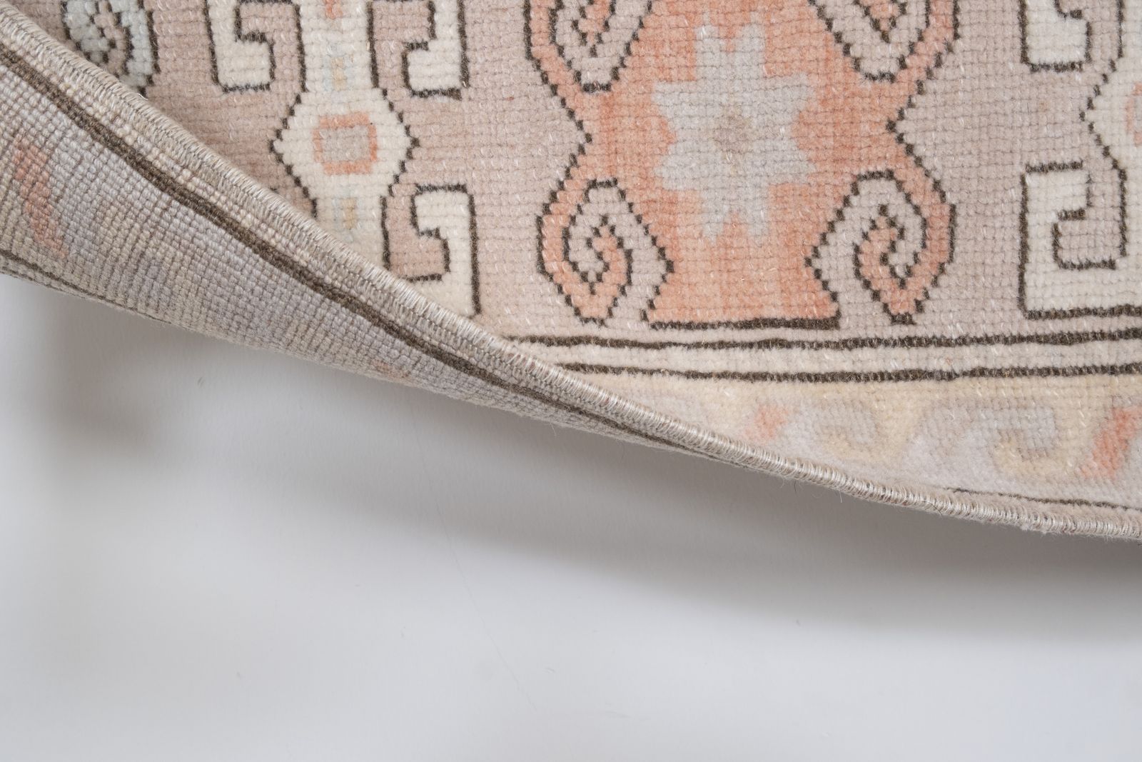 Wool Cream Southwest Rug,  Turkey Oushak 5'8'' X 7'8'' photo vinterior