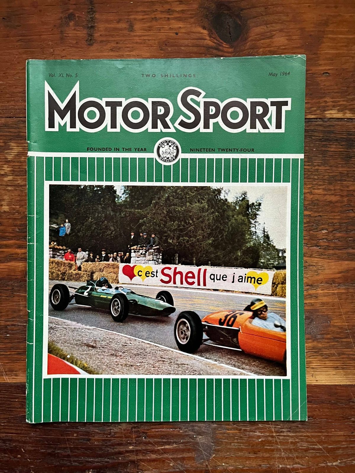Motorsport Vintage Magazine Print 1964 French Grand Prix