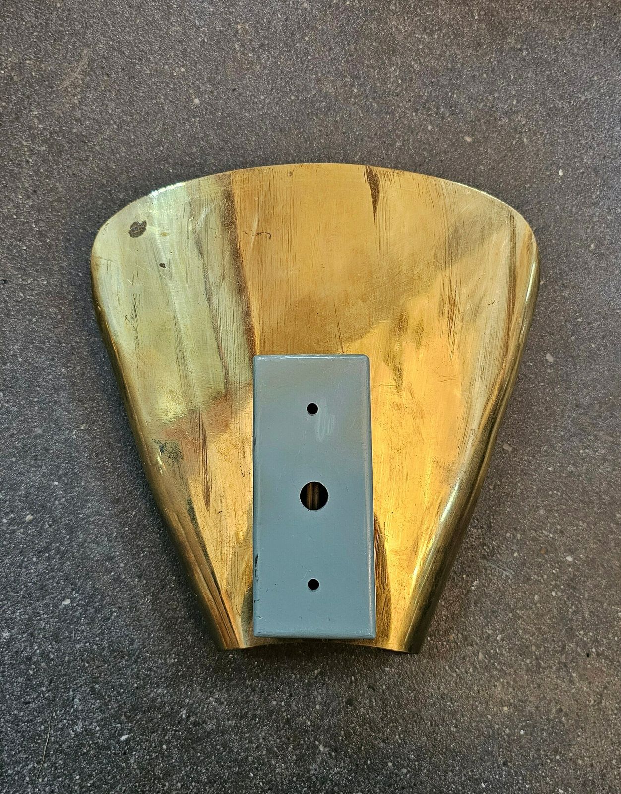 Pair Of Very Rare Mid Century Modern Brass Sconces By Stilnovo // Made In Italy In 1950s photo vintage