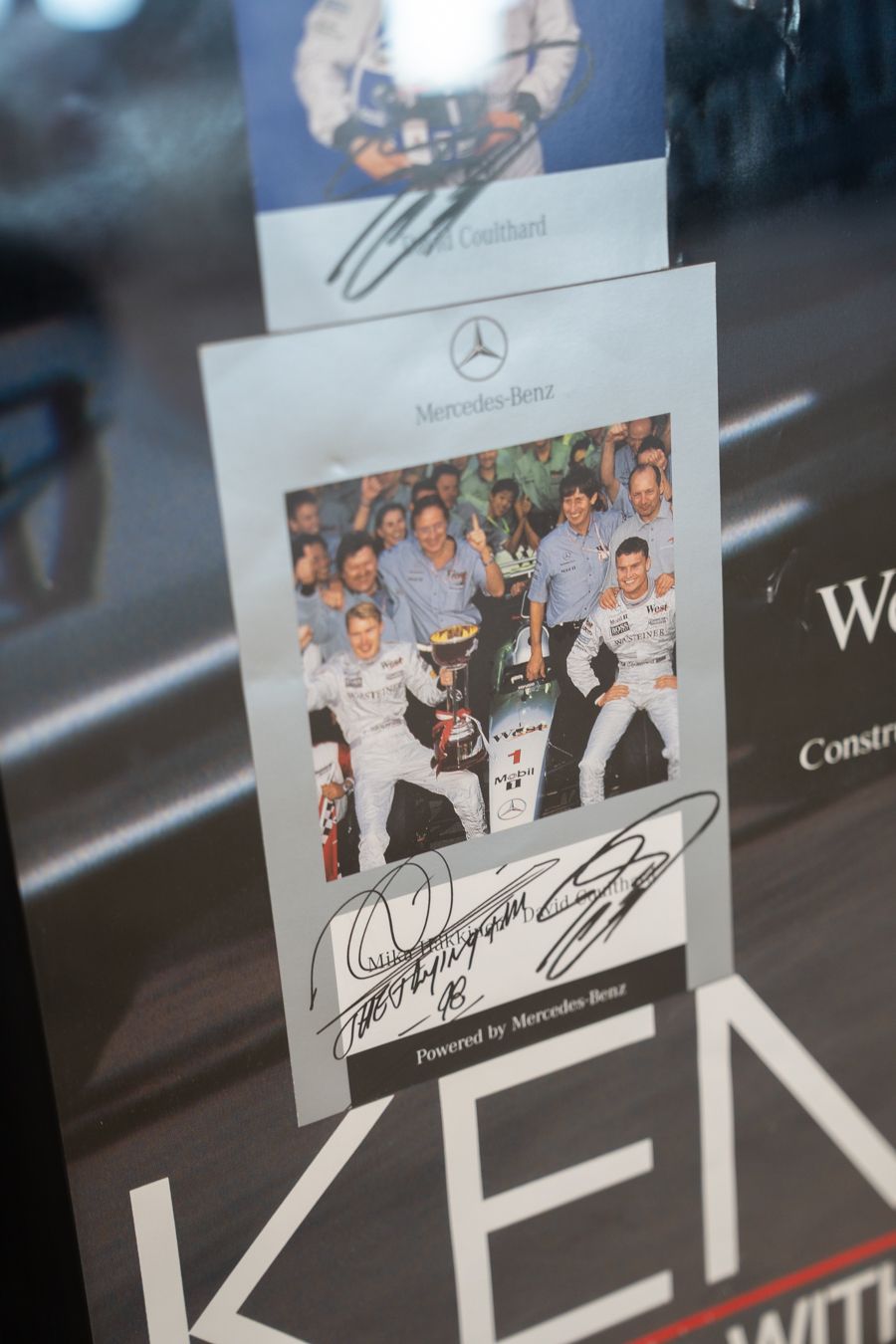 Poster West Mclaren Mercedes, Fia Formula 1, 1998 photo Home Decor