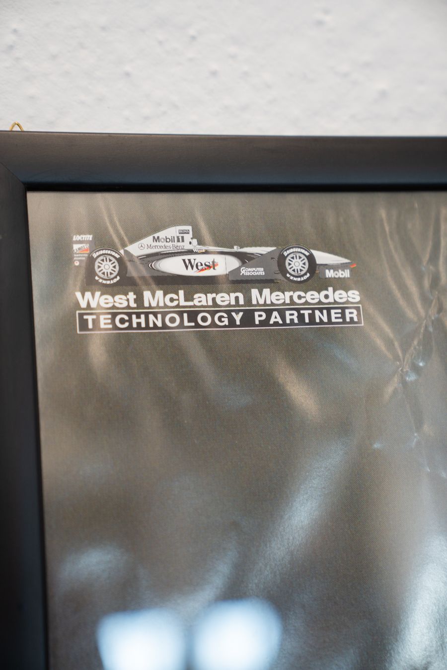 Poster West Mclaren Mercedes, Fia Formula 1, 1998 photo vinterior