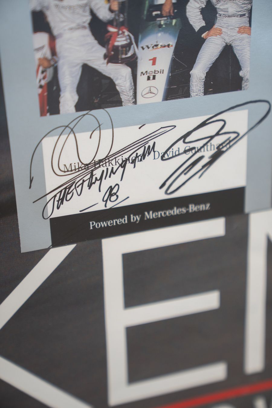 photo for sale Poster West Mclaren Mercedes, Fia Formula 1, 1998