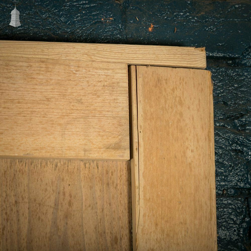 Pine Paneled Door, 2 Panel Shaker Style photo 180.0