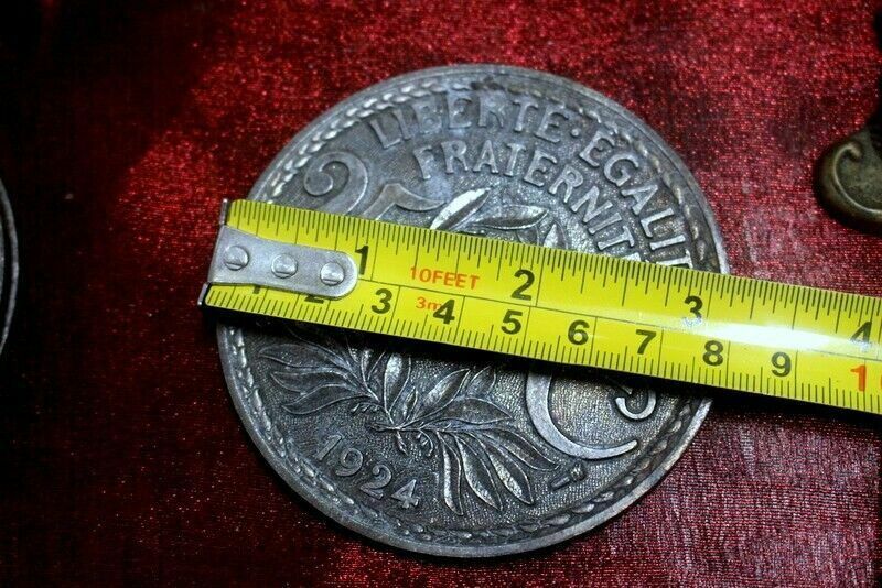 Antique Special Edition 19th C. A Fine Set Of Silver Plated Cup Matts Of Paris photo vinterior
