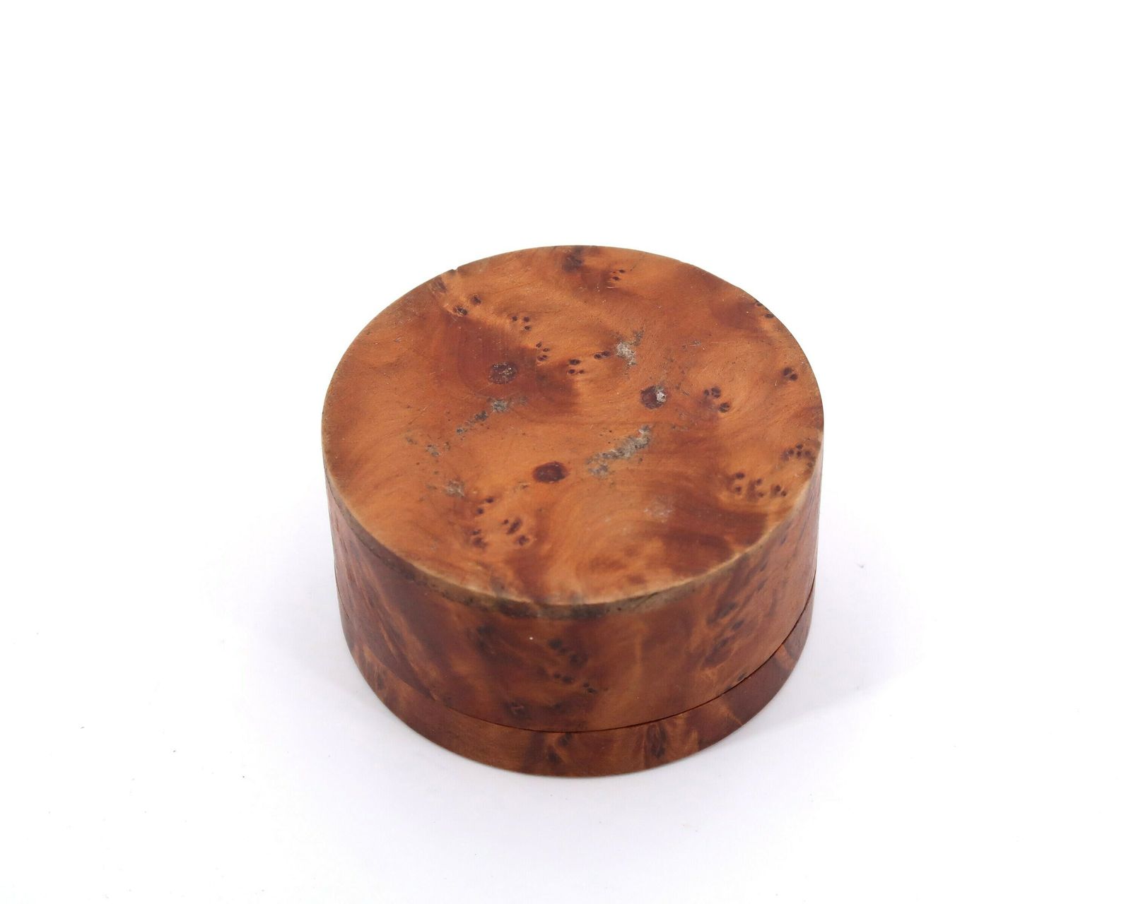 Small Wood Elm Jewelry Box, 1960s / Boho Chic Bohemian Folk photo Home Decor