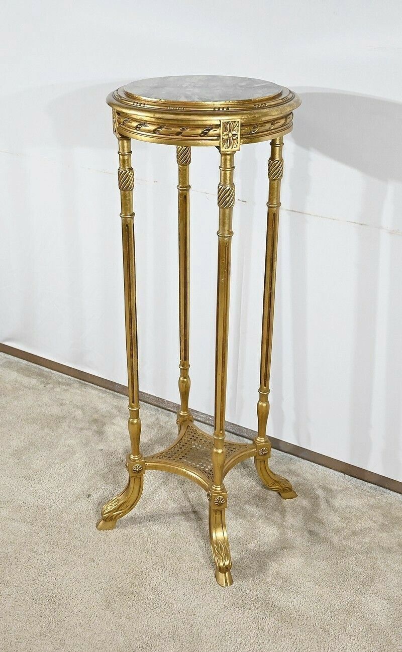 High Trolley In Golden Wood, Louis XVI Style – 1920 photo for sale