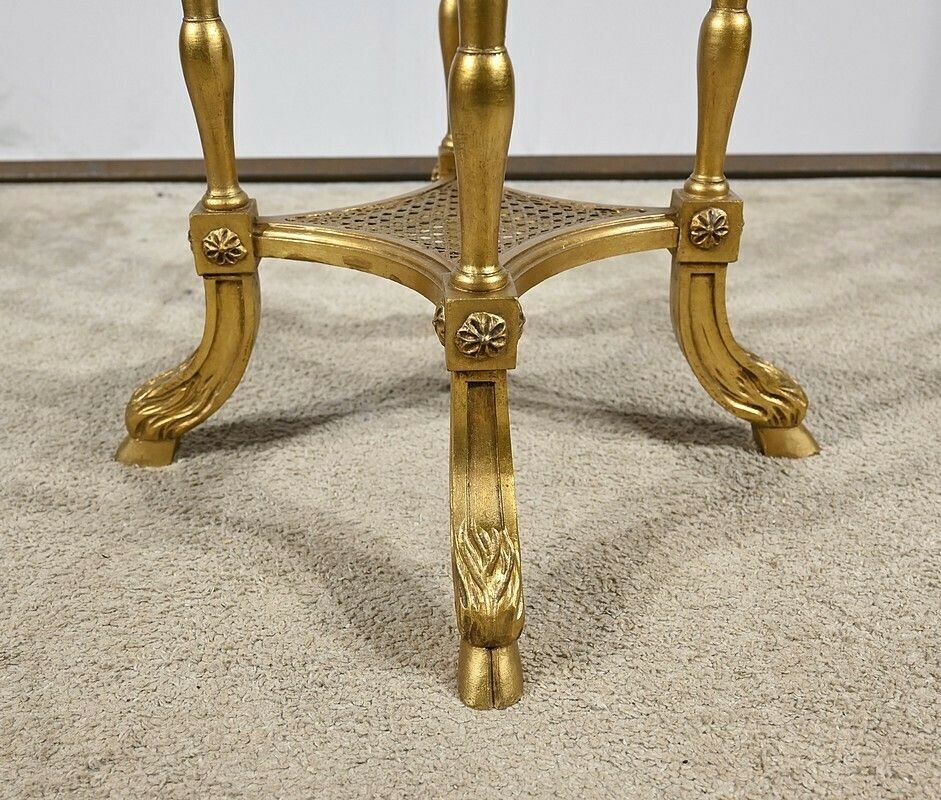 Furniture High Trolley In Golden Wood, Louis XVI Style – 1920 photo
