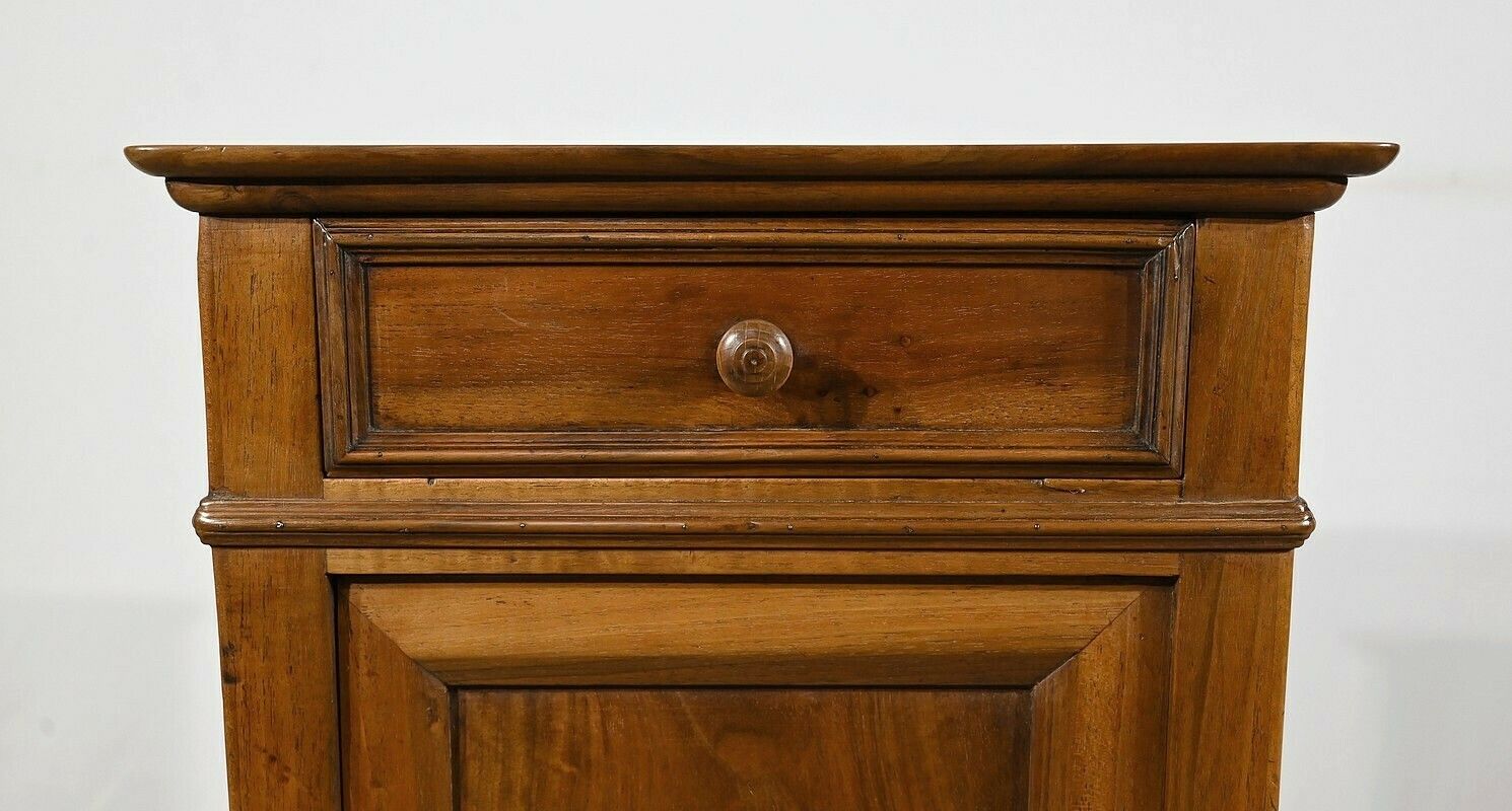 Small Walnut Bedside Cabinet – Late 19th Century photo vinterior