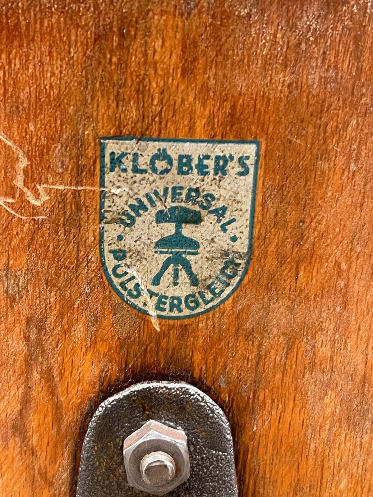 photo for sale Adjustable Architects Chair By Margarete Klöber For Polstergleich Germany 1930s
