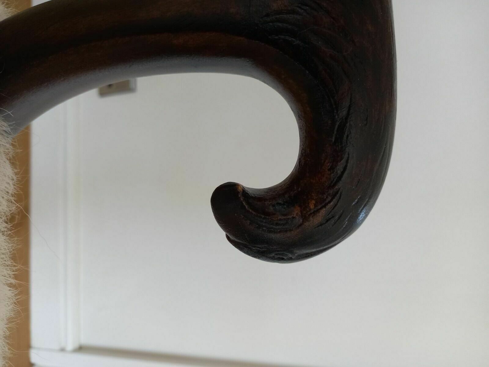 Newly Re Upholstered Sheepskin Chair photo Furniture