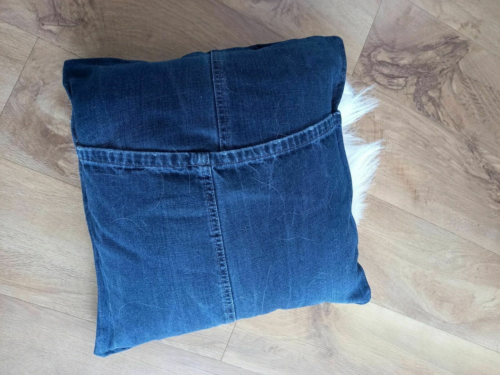 650.0 Newly Re Upholstered Sheepskin Chair photo