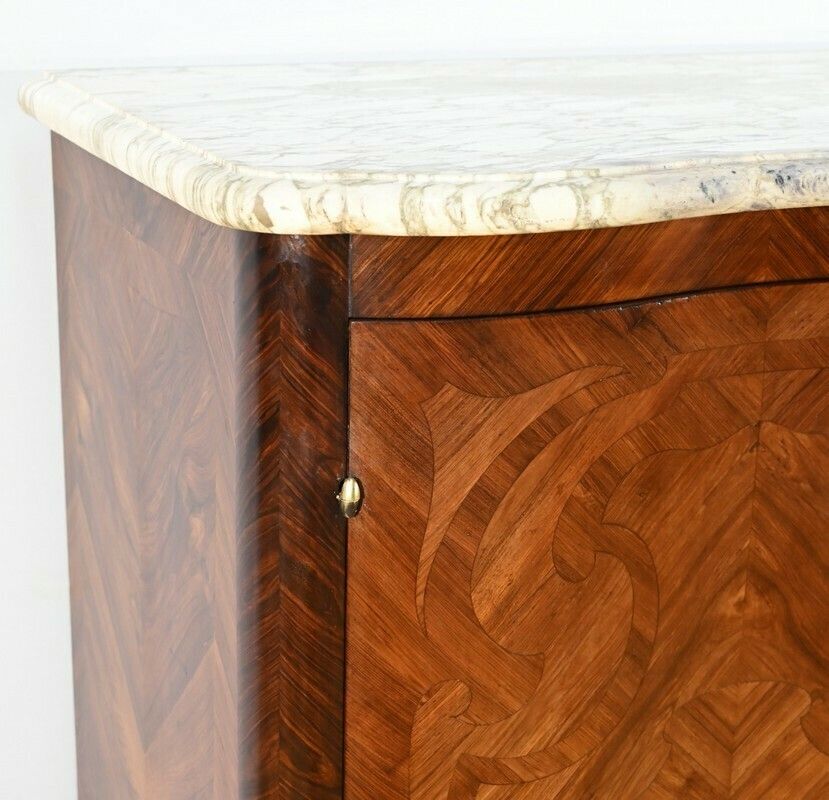 Buffet With Support Height In Rosewood And Rosewood, Louis XV Style   Early 20th Century photo Furniture