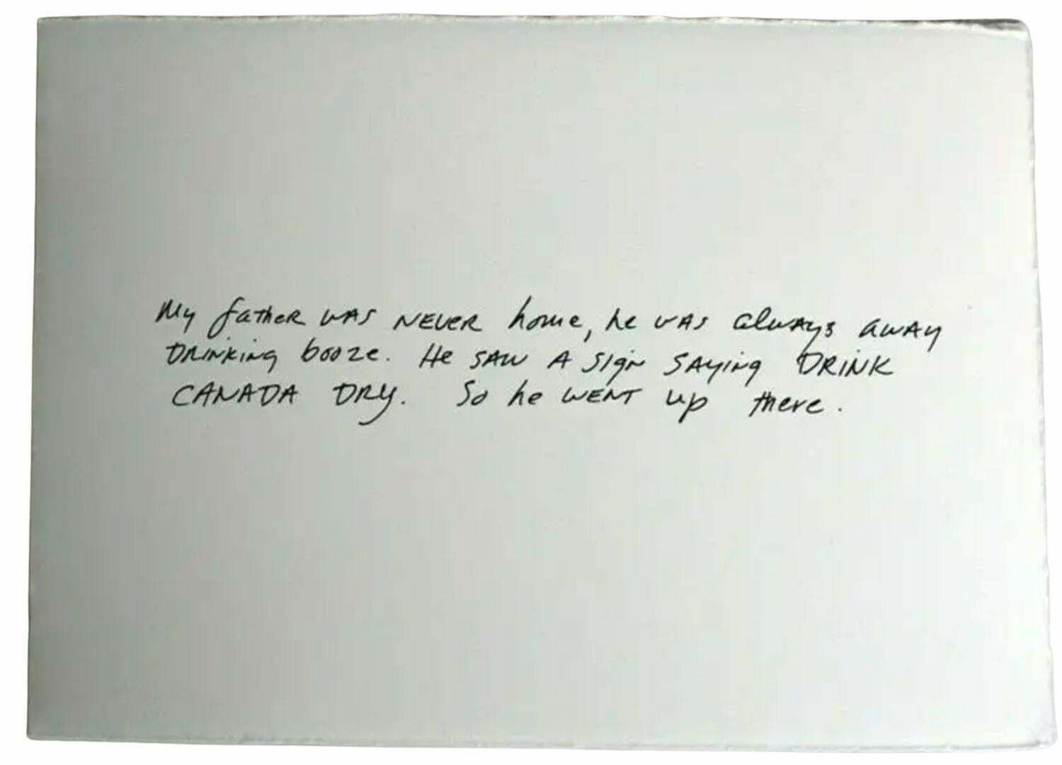 Richard Prince Richard Prince, The Greeting Card Jokes #3: Canada Dry, Foil Stamped Print, 2011 2011