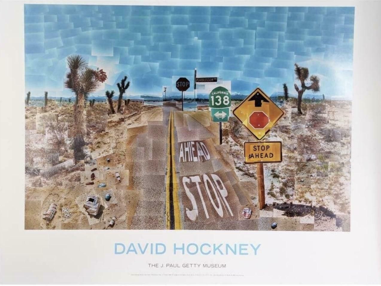 Pearblossom Highway By David Hockney 1986
