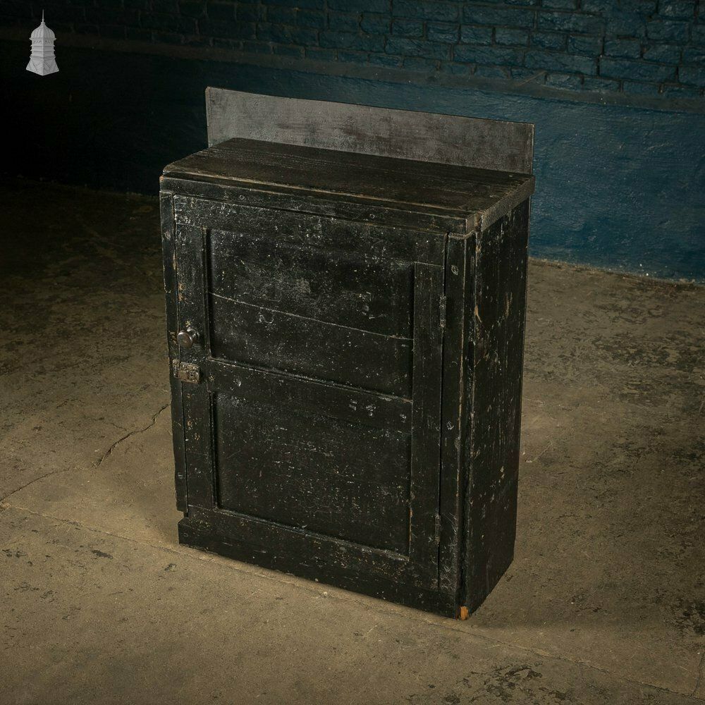 photo furniture Industrial Wooden Cupboard, Reclaimed From Factory
