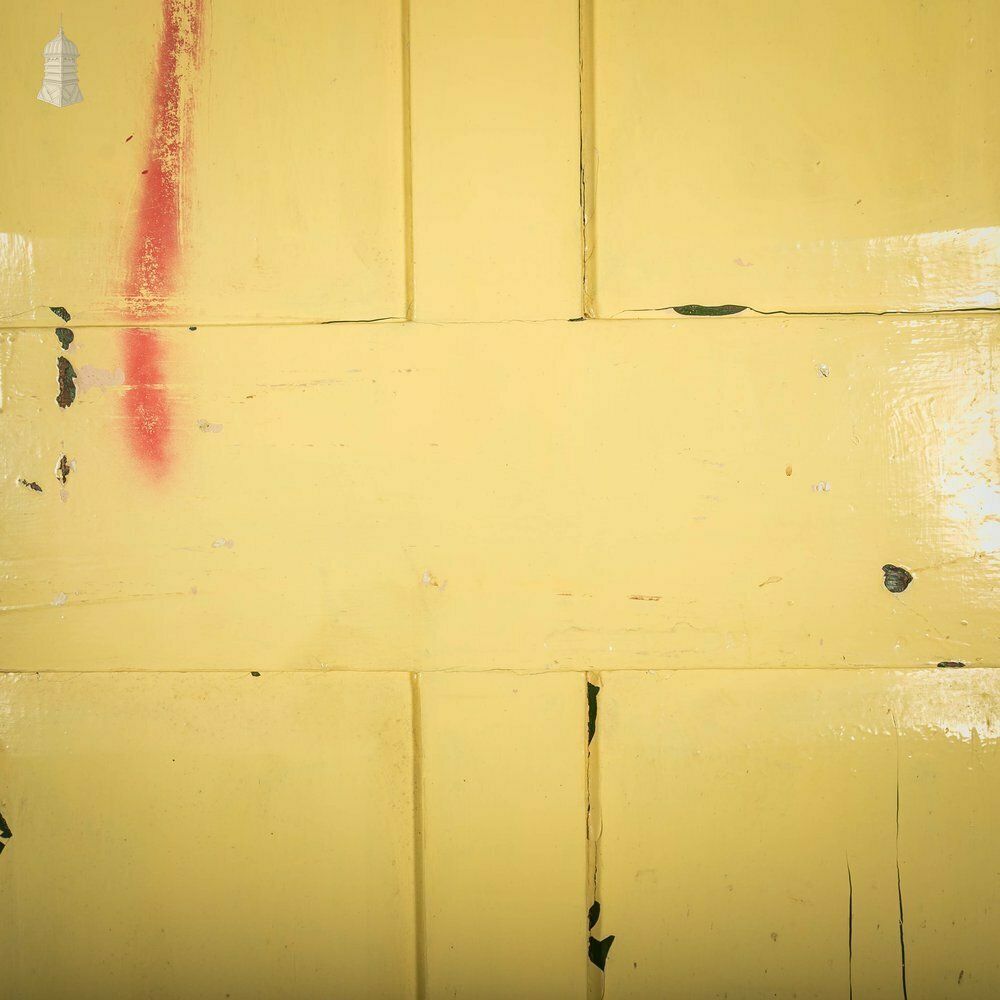 photo buy Pine Panelled Door, Moulded 4 Panel Yellow Painted