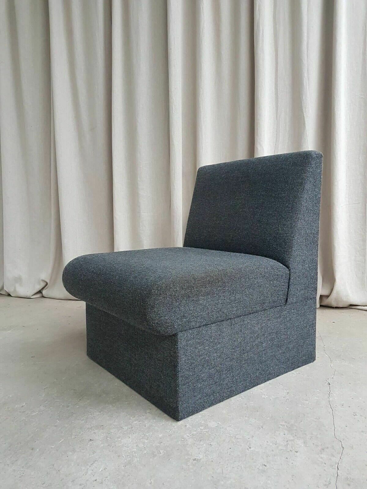 Vtg Late Mid Century Lounge Chair Scandi Danish Style Retro R327 photo 86.25
