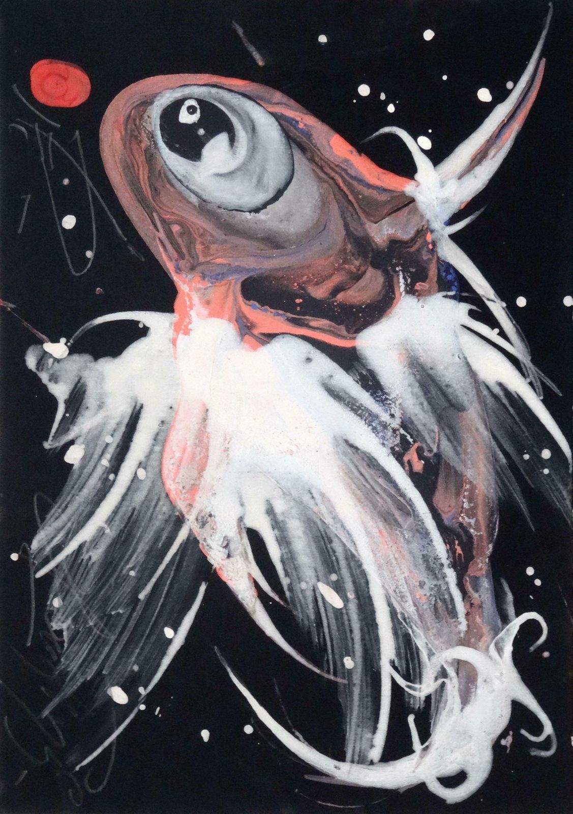 Ivars Zaikins Fish. 2012, Cardboard, Mixed Media,   2012
