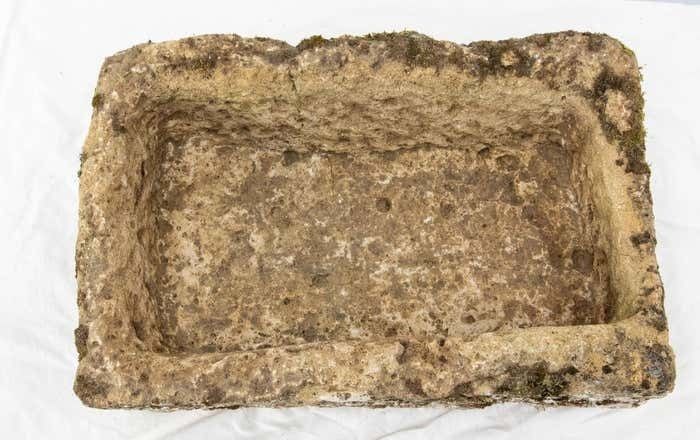 photo for sale French Stone Jardiniere For Patio Terrace Or Garden 19th Century