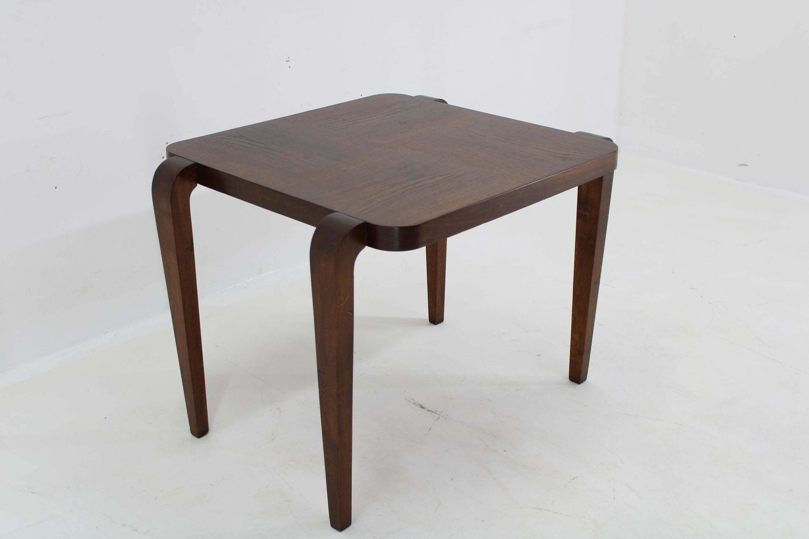 1940s Rare Art Deco "Spider" Table, Czechoslovakia photo vintage