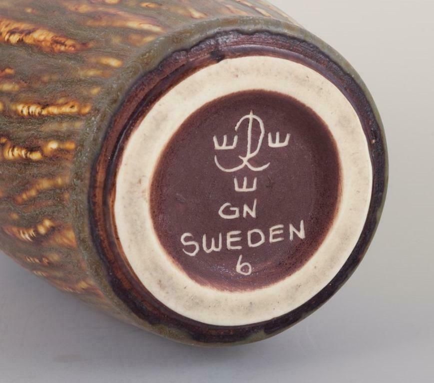 Gunnar Nylund For Rörstrand, Ceramic Vase With Birch Glaze. Mid 20th C. photo 324.0