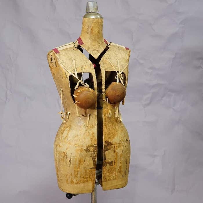 French Tailor's Mannequin, Early 20th Century photo vinterior