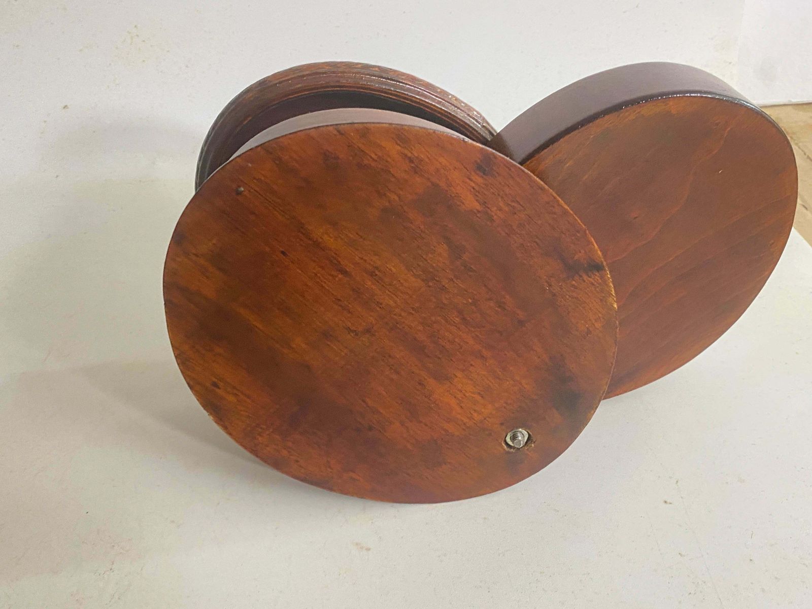 Large Oval Jewelry Box, Color With With Internal Compartments France 19th photo Home Decor