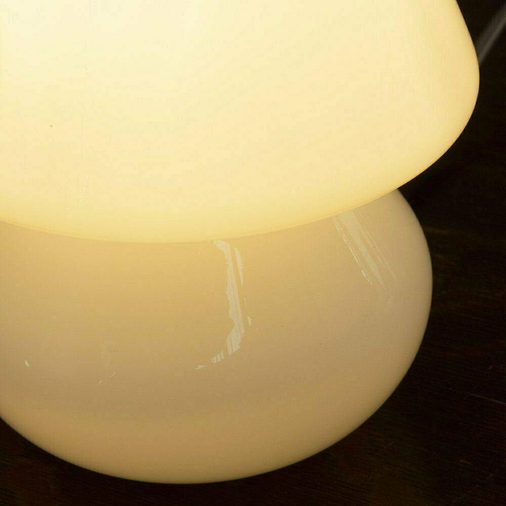 photo for sale Italian Murano Glass Mushroom Lamps, 1970s, Set Of 2
