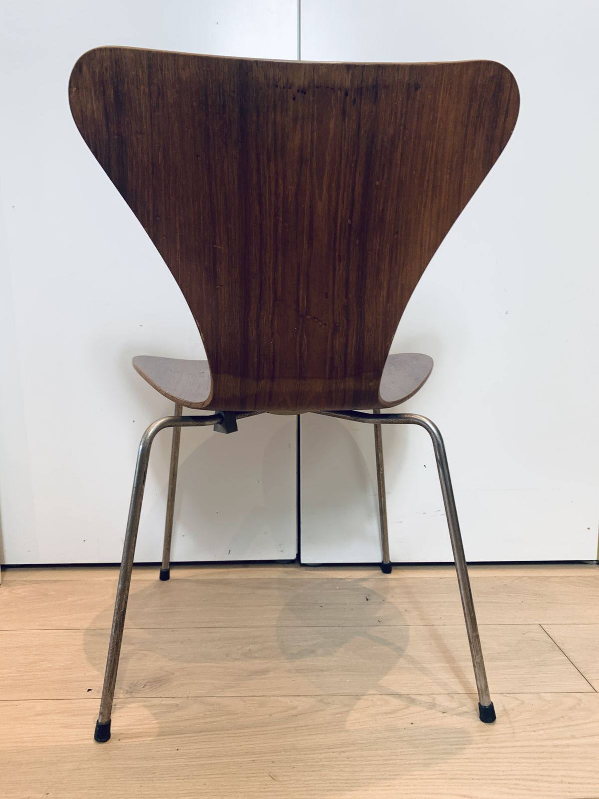 Arne Jacobsen 7 Chairs   Set Of 4 In Teak photo vintage