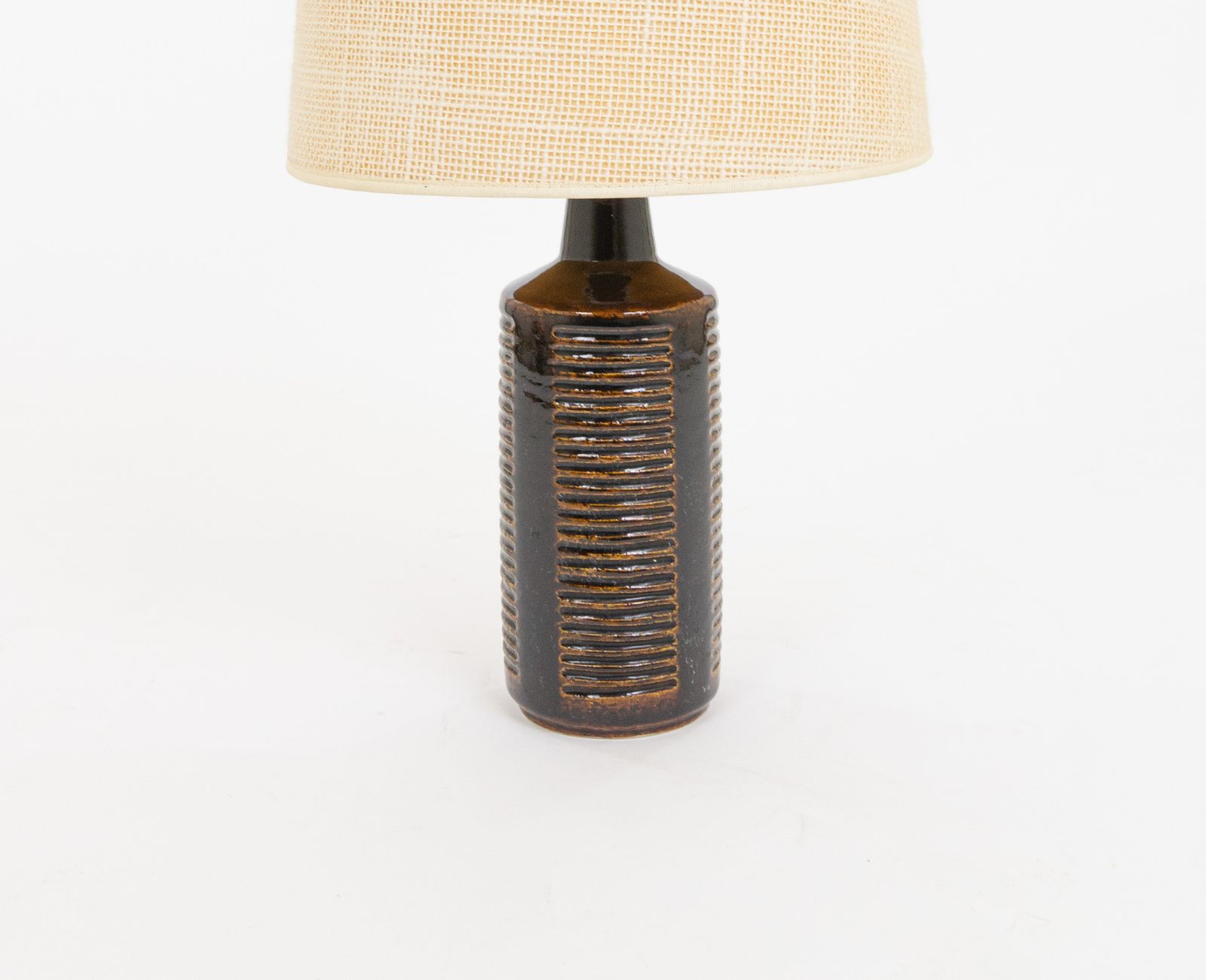 Dark Chocolate Brown Dl/30 Table Lamp By Linnemann Schmidt For Palshus, 1960s photo furniture