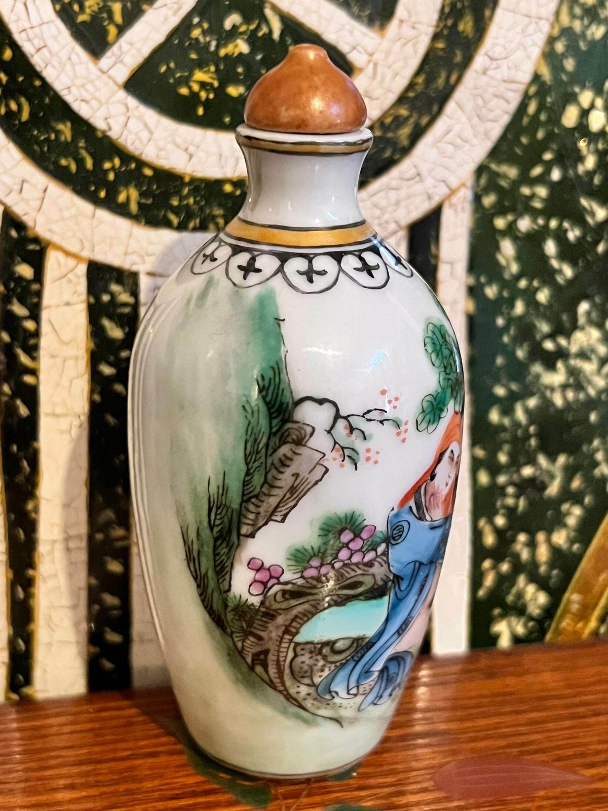 A Famille Rose Erotic Subject’ Snuff Bottle Qing Dynasty, Qianlong, Antique Chinese Dynasty Porcelain Exotic Porcelain Snuff Bottle photo buy