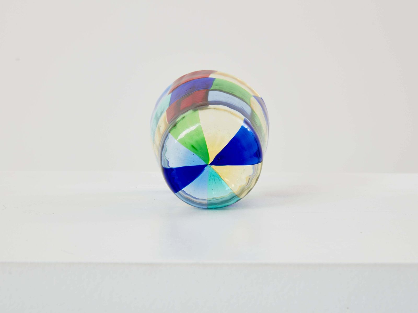 Ensemble de 6 verres en verre de Murano, Italie, années 1980 photo vinterior