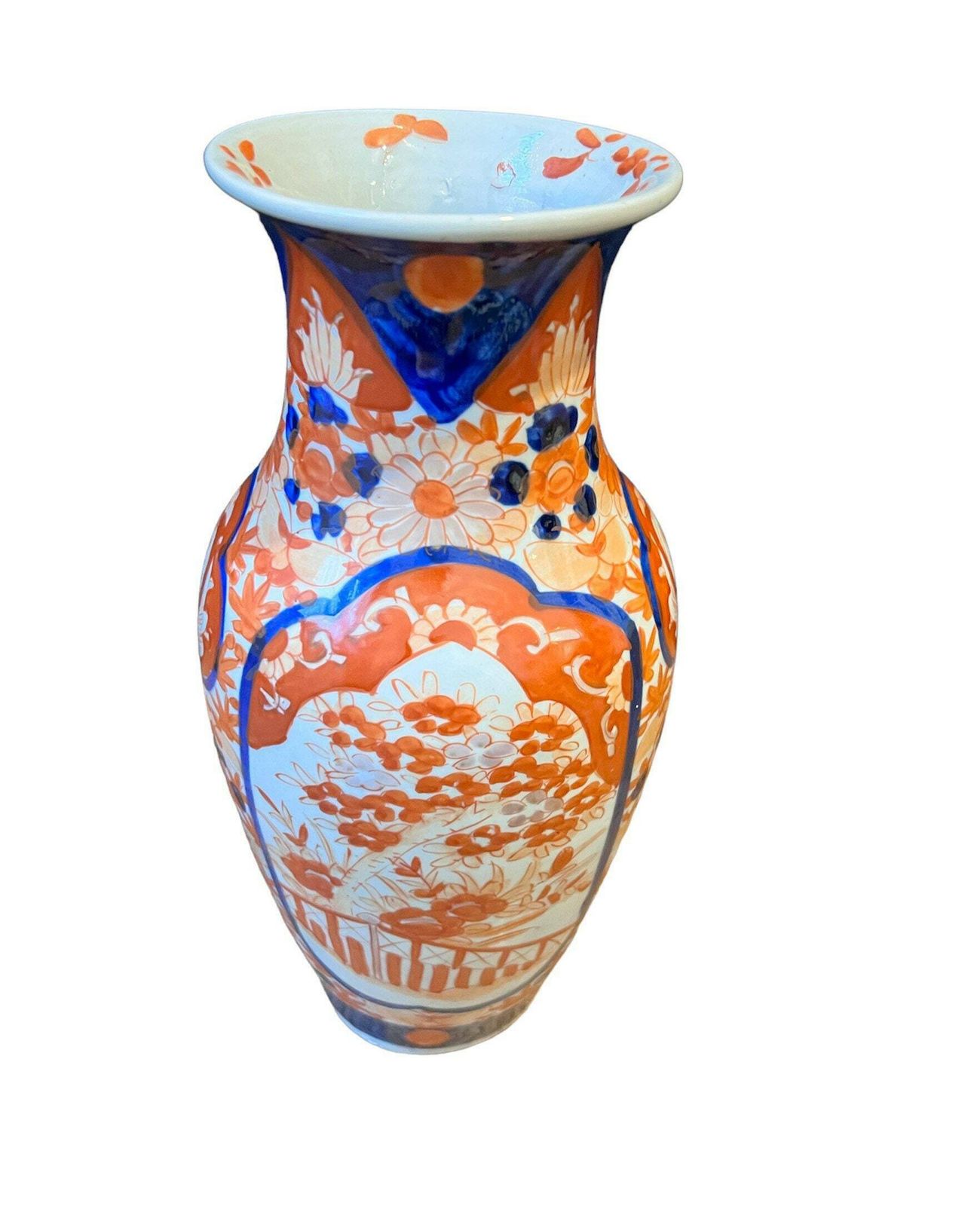 Antique 19th Century Japanese Imari Porcelain Vase photo furniture