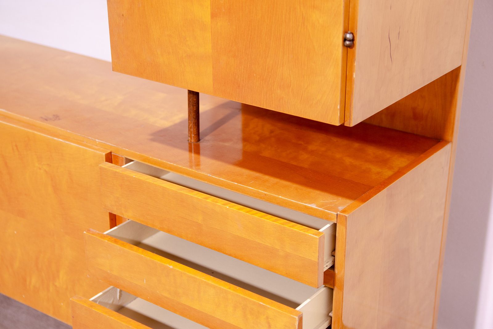 photo buy Mid Century Wall Shelf Cabinet 1960´S By Up Závody, Czechoslovakia