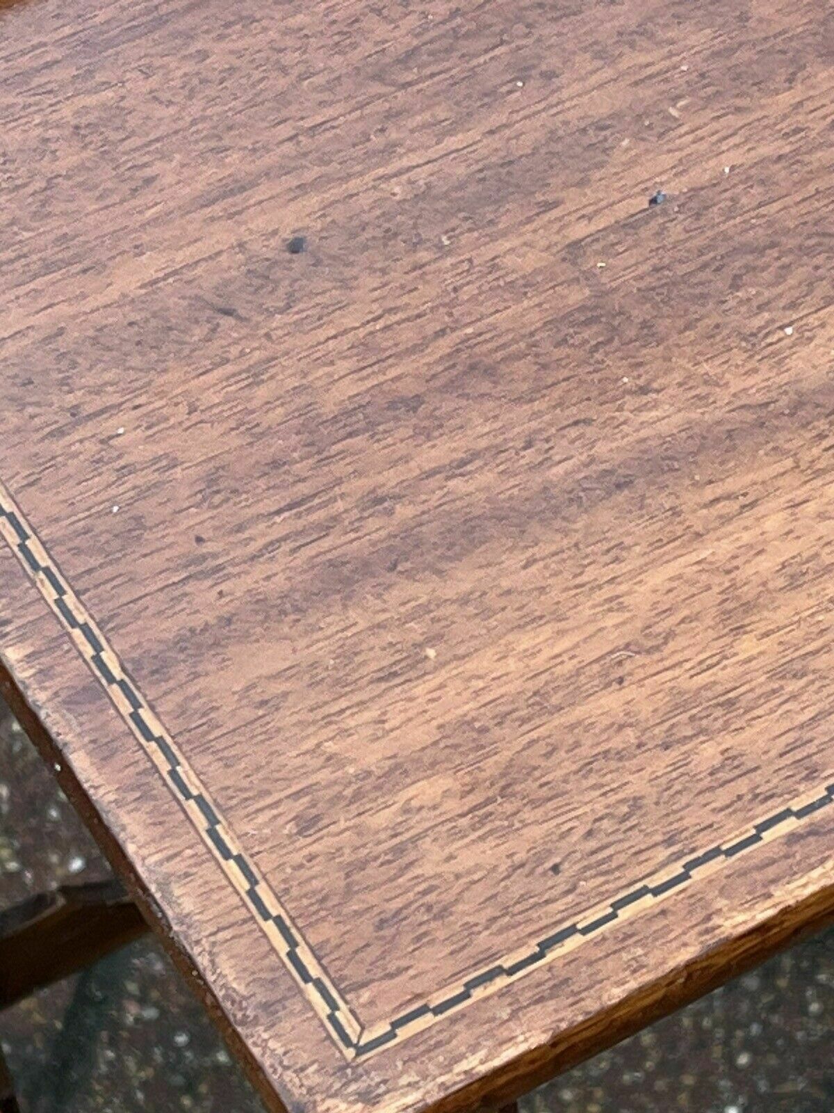 photo furniture Edwardian Inlaid Mahogany Nest Of 3 Tables