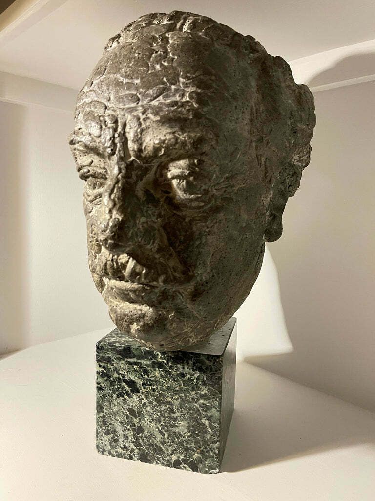 A Unique & Exceptional Decorative Bust Of DR Dyson By The Highly Sought After Sculptor Josef Belsky Royal British Society Of Sculptors photo furniture