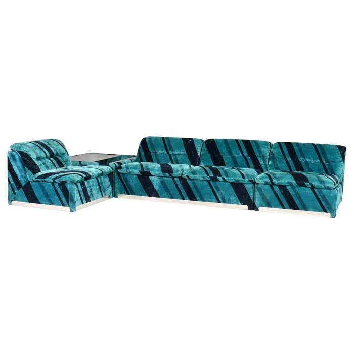 Saporiti P10 Proposals Modular Sofa Set By Giovanni Offredi – Italy 19
