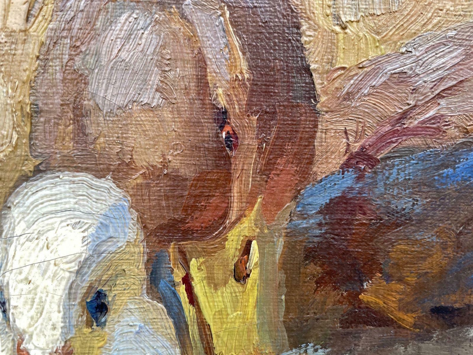 photo vinterior Ducks Oil On Canvas Painting By Keller Kühne Josef Woldemar