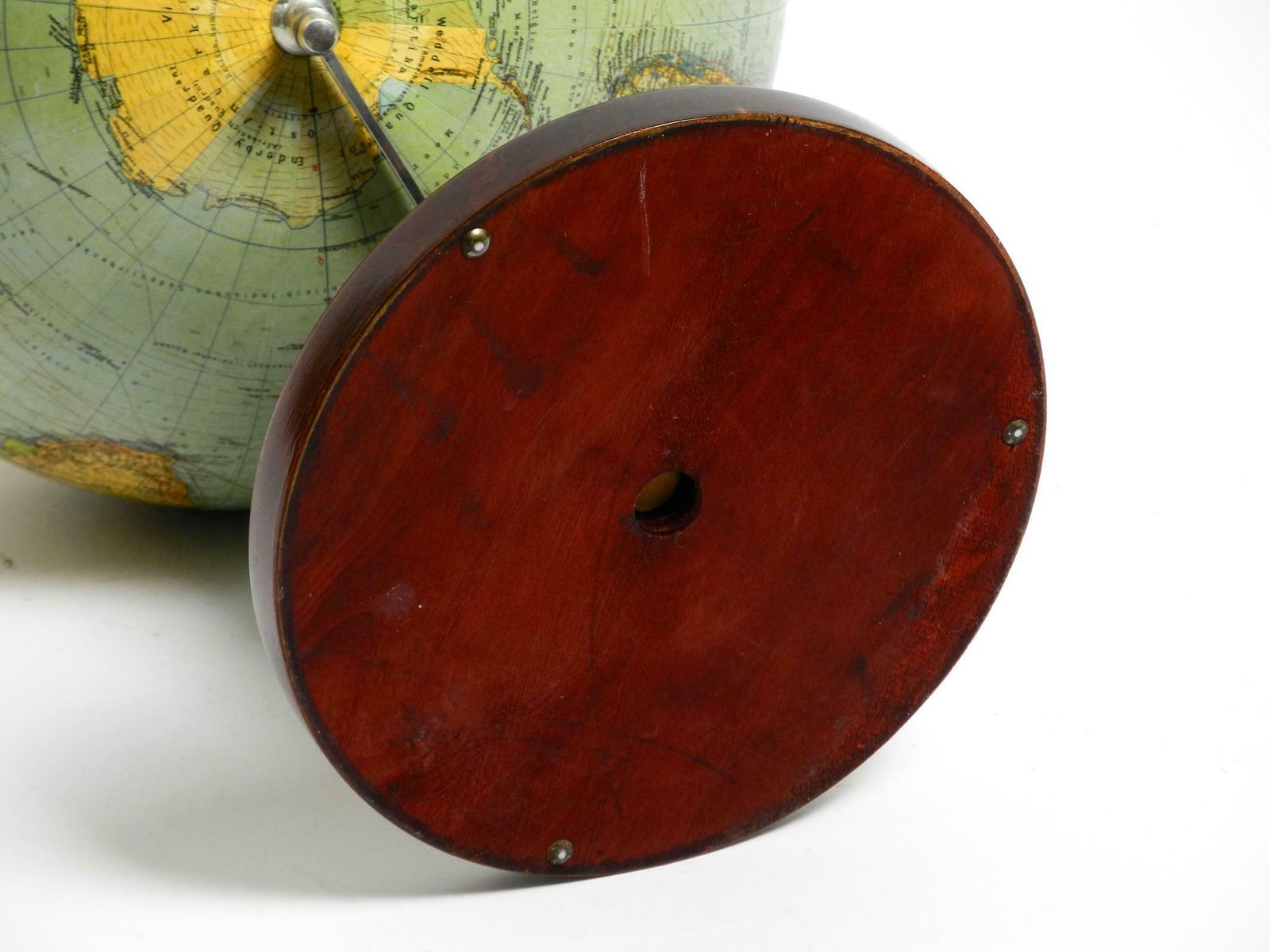 photo vinterior Beautiful Large Mid Century Earth Globe From Columbus Verlag Paul Oestergaard