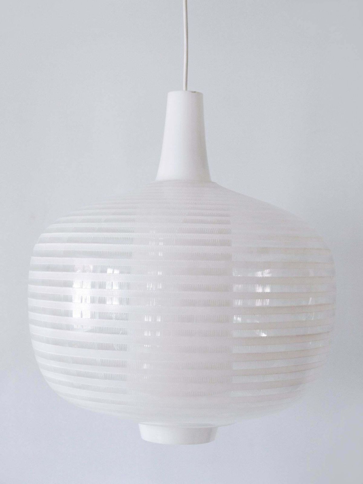 Rare & Large Mid Century Modern Pendant Lamp Napoli By Aloys F. Gangkofner 1957 photo for sale