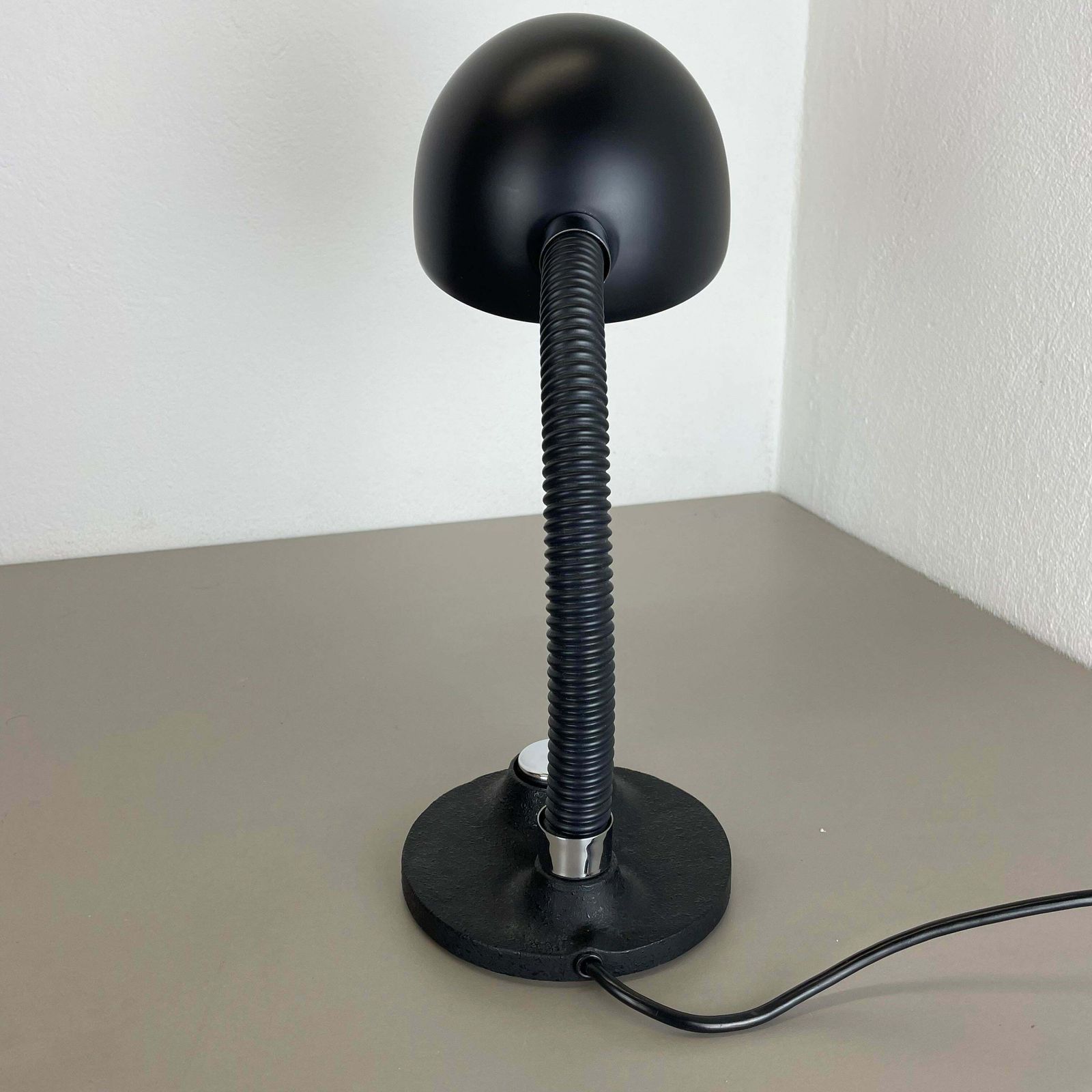 524.0 Modernist Space Age Metal Table Light By Hillebrand Leuchten, Germany, 1970s photo