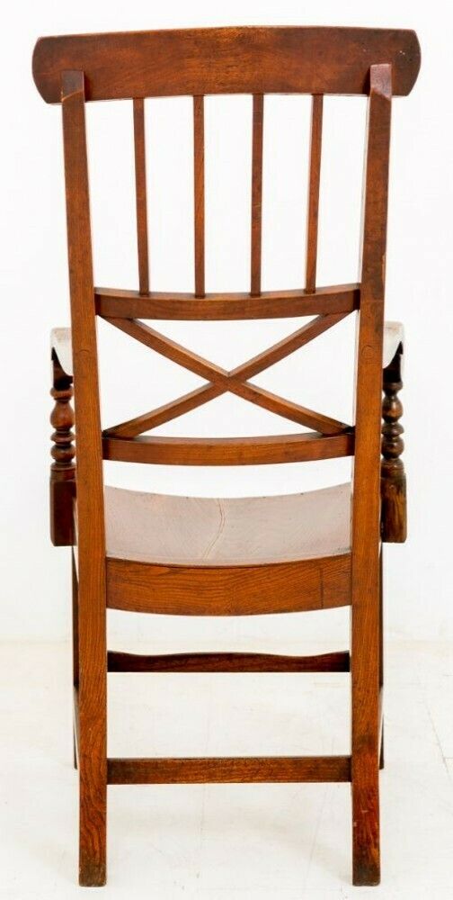 Elm Farmhouse Arm Chair Country Interiors 1800 photo vinterior