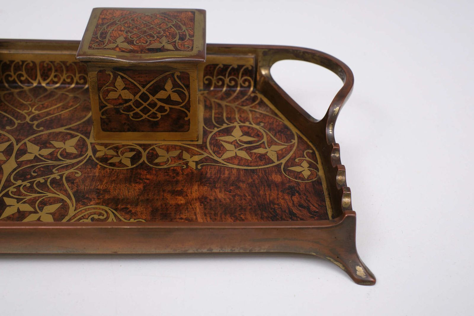 Erhard & Söhne Jugendstil Inkwell 1910 Austria photo Home Decor