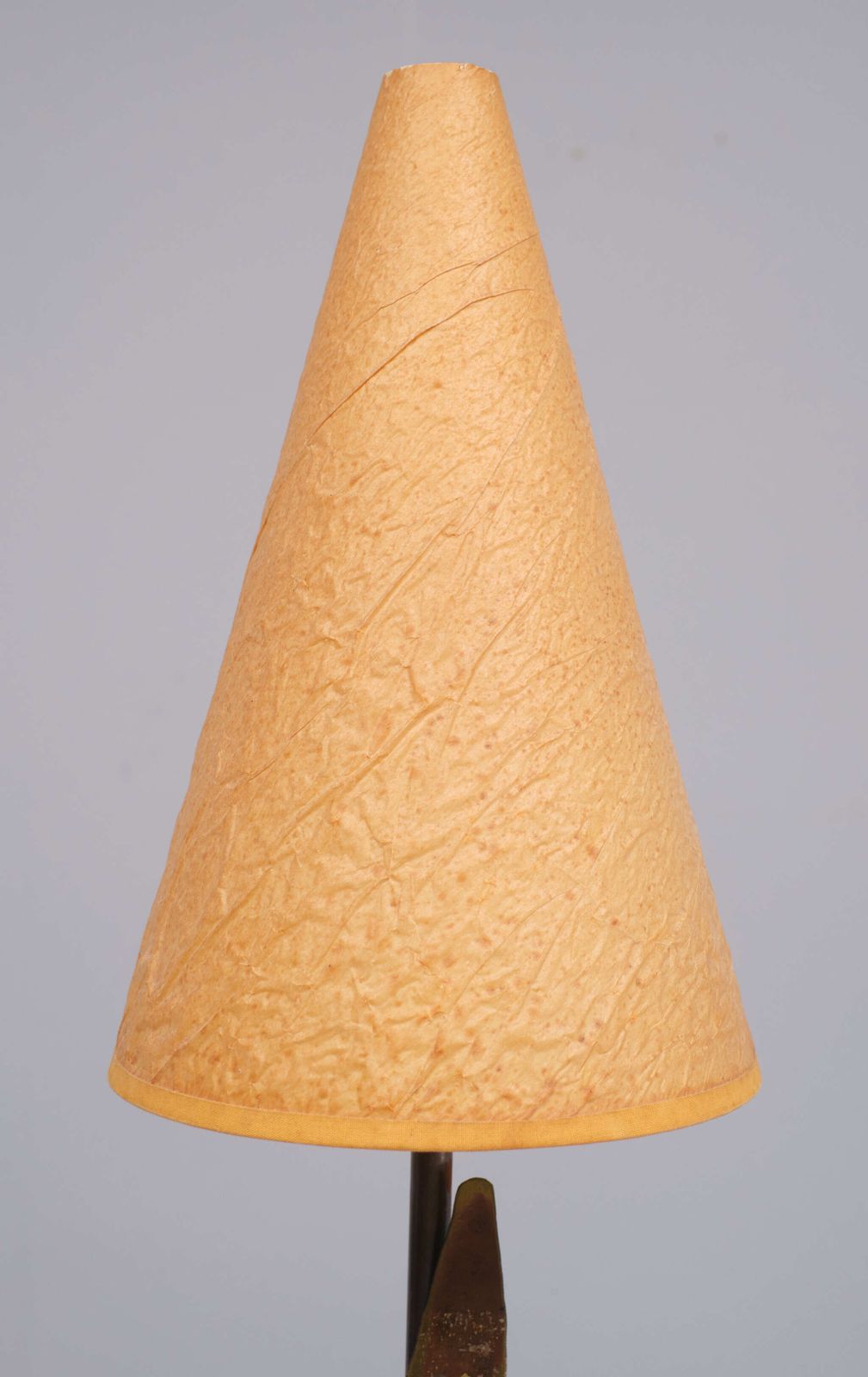 Robert Kostka Brass Handmade Table Lamp 1980s France photo vinterior
