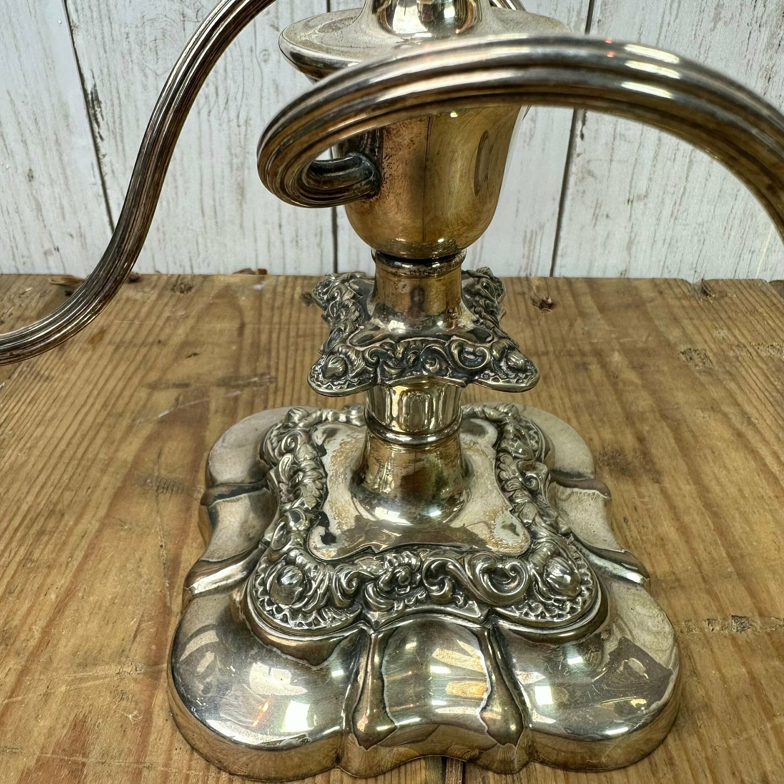 Beautiful Silver Plated Candelabra photo 55.0